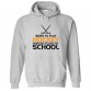 Born To Play Hockey Forced To Go To School Classic Unisex Kids and Adults Pullover Hoodie For Hockey Fans							 									 									